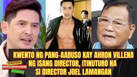 Ahron Villena hit by director.